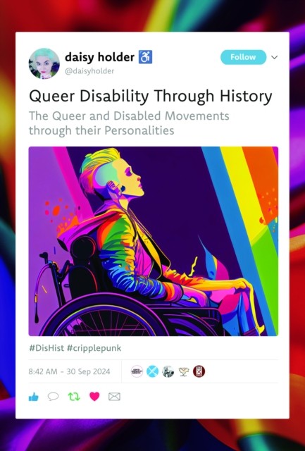 Queer Disability through History by Daisy Holder HARDBACK 9781399050579 - Image 3