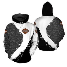 Personalized Harley Racing Davidson 3D Hoodie , Unisex Adults S-5XL
