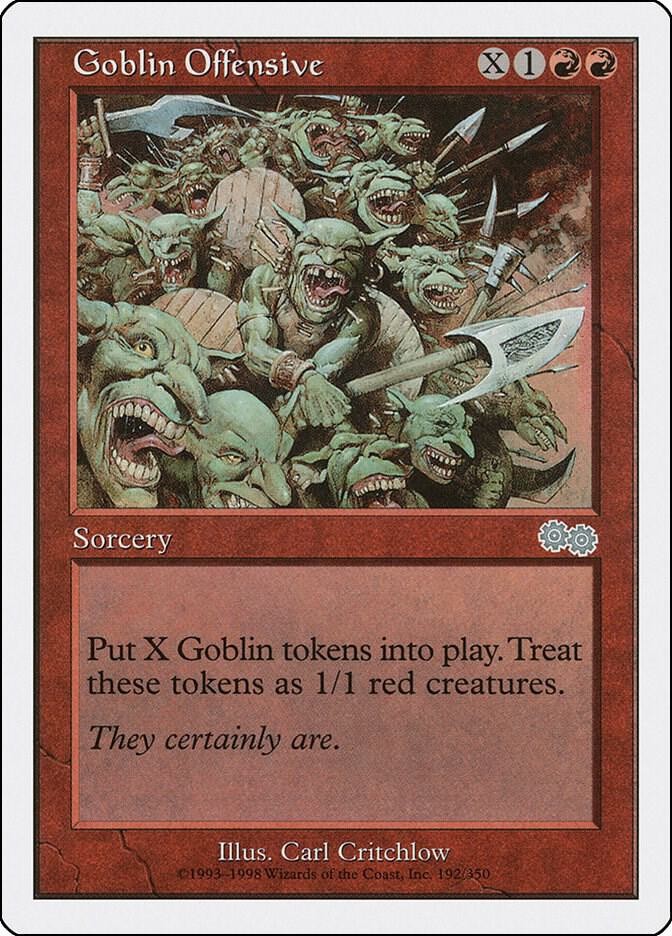 Goblin Offensive 192 Uncommon Anthologies Magic: The Gathering Lightly Played