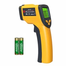 Infrared Laser Thermometer, Digital Infrared Laser Thermometer Gun with Adjus...