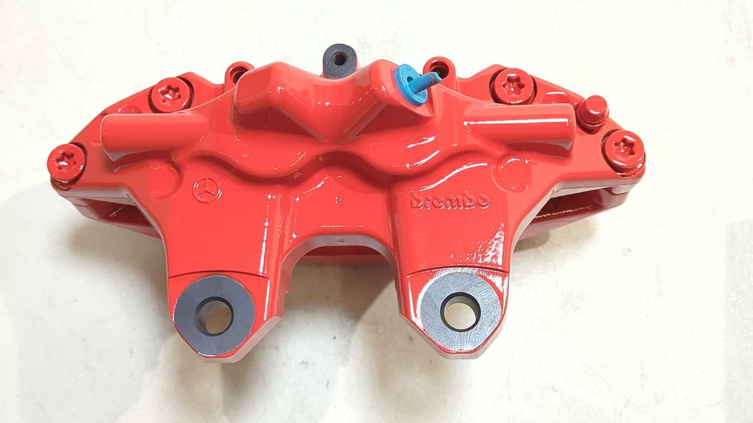 New OEM Mercedes RH Rear Brake Caliper 2005-2009 McLaren SLR Red 1994201083
