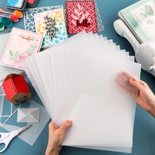 Translucent Vellum Paper 30 Sheets 8.5x11 inch 93gsm 29lb Printable DIY