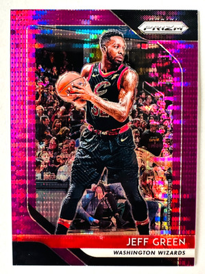 2018-19 Panini Prizm Jeff Green PURPLE Pulsar Prizm Card SP #/35 Cavaliers!