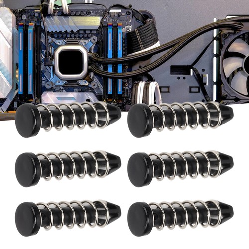 100Pcs Heatsink Mount Pin 18.6mm Heat Sink Cooler Mounting Clip Fastener Set Kit - Afbeelding 3 van 12