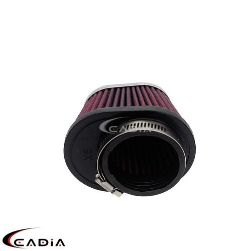 Limpiador de filtro de admisión de aire rojo 52 mm para motocicleta Honda Yamaha Suzuki Kawasaki - Imagen 7 de 11