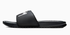 NEW Nike Benassi Stussy Slide Off Noir White Black CW2787-001 Men's Sz 7-9