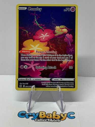 Pokemon Comfey GG14/GG70 Crown Zenith Galarian Gallery