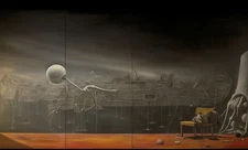 "Physics of Emergence" by Dr. Shrinker, Art Poster Giclee Print 17 x 22