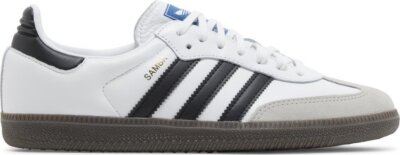 adidas Samba OG J 'White Black Gum' IE3675 Ship Now