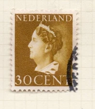 Netherlands 1940-47 Early Issue Fine Used 30c. NW-159080