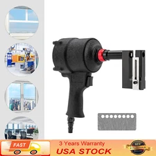 New Pneumatic Hole Puncher 8mm Air Metal Hole Punch Tool Indtrial Sheet Metal