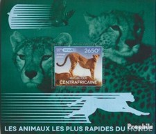 afrique centrale République bloc-feuillet 1216 (complète. édition) neuf 2014 rap