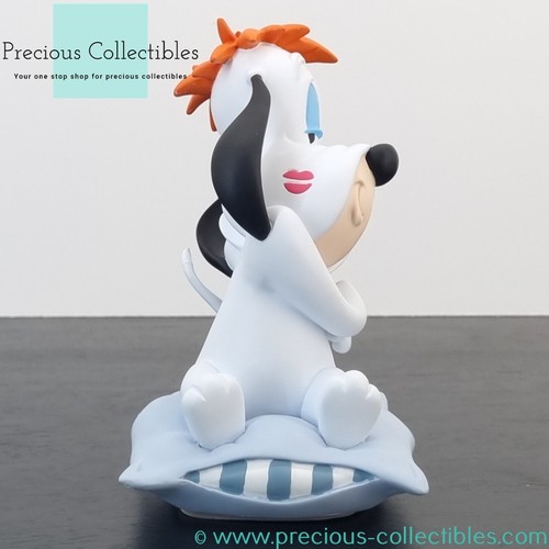 Extremely rare! Droopy on a blue pillow statue. Tex Avery. Basset Hound. - Picture 8 of 12