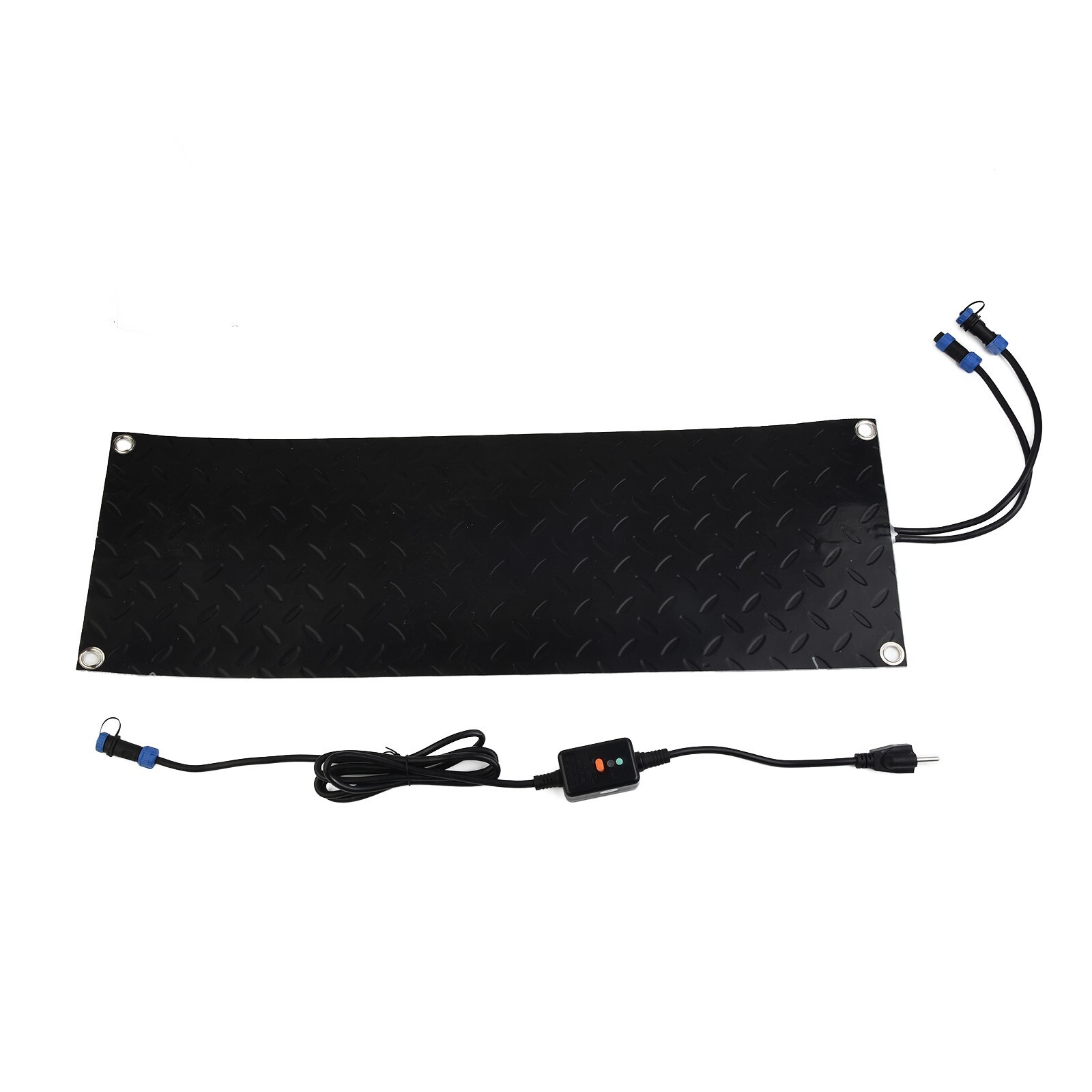 Snow Melting Mat Heating Blanket 10x30in 120V Black Connectable Power