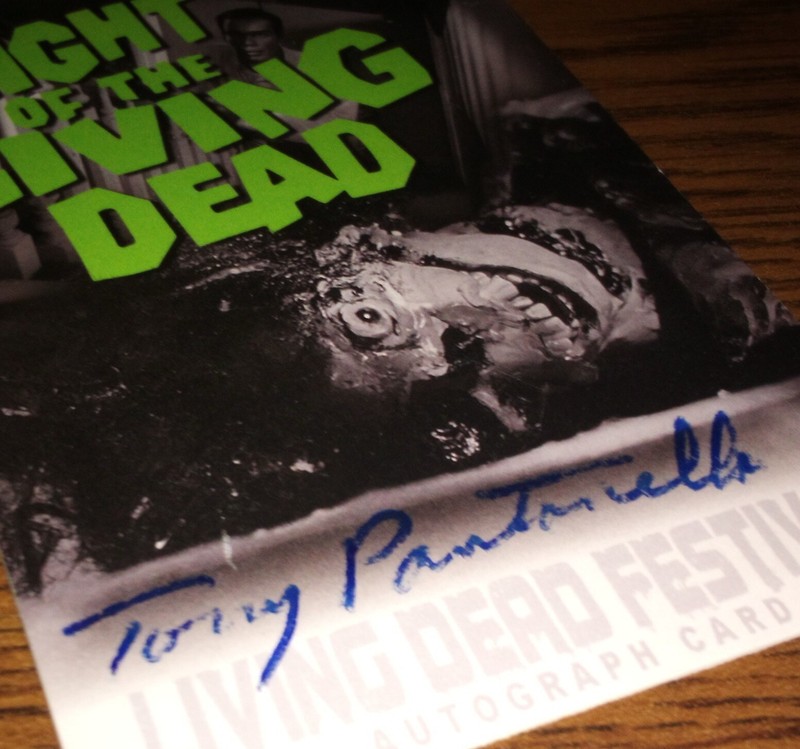 NIGHT OF THE LIVING DEAD LDF2 trading card TONY PANTANELLA SND 2009 DEAD WEEKEND