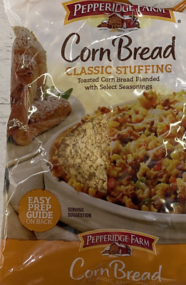 Pepperidge Farm CORN BREAD CLASSIC STUFFING 12 oz Bag - 4 PACK | eBay Pepperidge Farm CORN BREAD CLASSIC STUFFING 12 oz Bag - 4 PACK | eBay