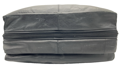 Heritage Leather Goods Portfolio Bag Expandable Briefcase Shoulder - No Strap - Picture 5 of 10