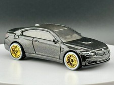 Prototipo a medida de fábrica Hot Wheels - pilotos reales - remachado - BMW M4 MUY BUEN ESTADO