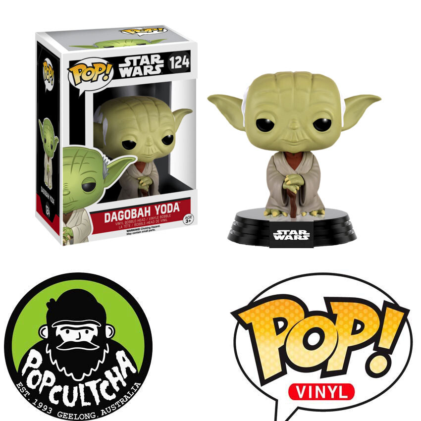 Star Wars - Dagobah Yoda Pop! Vinyl Figure &Quot;New&Quot;