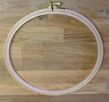 Nurge wooden Embroidery hoop 12 " ( 30.5 cm ) hoop No.8