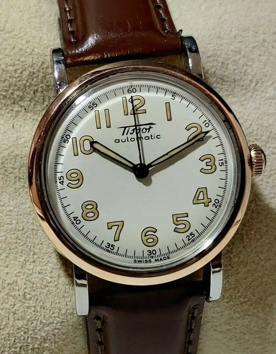 Tissot Autoamtic 33 mm 17 Jewels Herren-Armbanduhr IR189