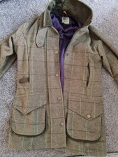 Womens Tweed Coat Size 8
