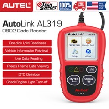 Autel Autolink Al319 Obd2 Can Obdii Auto Car Code Reader Diagnostic Scanner Tool