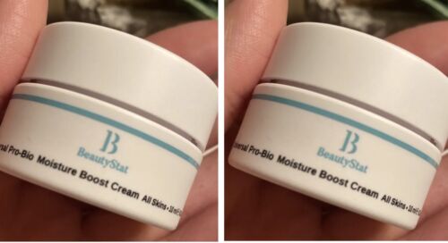 2xBeauty Stat Universal Pro-Bio Moisture Boost Cream MINI .3oz, 10ml New w/o Box - Afbeelding 1 van 5