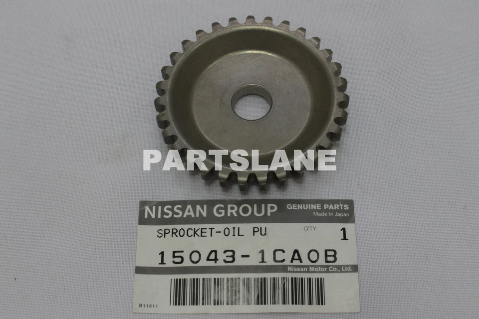 Piñón de bomba de aceite genuino Infiniti FX30D FX35 FX37 OEM 15043-1CA0B Foto 2 de 2