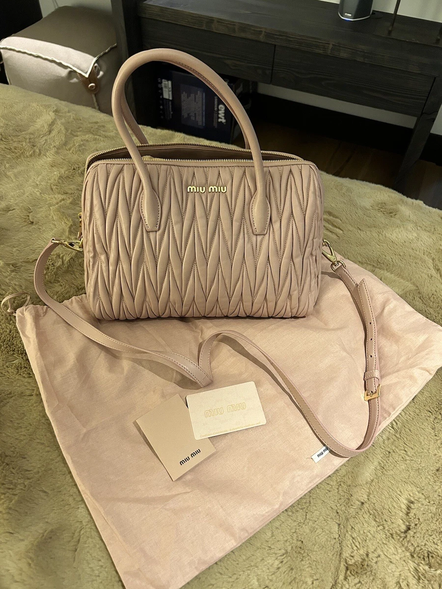 Miu miu matelasse ebay new arrivals
