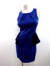 TINLEY ROAD WOMENS PURPLE & BLACK EVENING PARTY MINI DRESS SIZE S