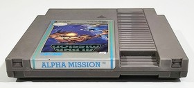 SNK NES Nintendo Entertainment System Vertical Shoot'em Up ALPHA MISSION Pal-B