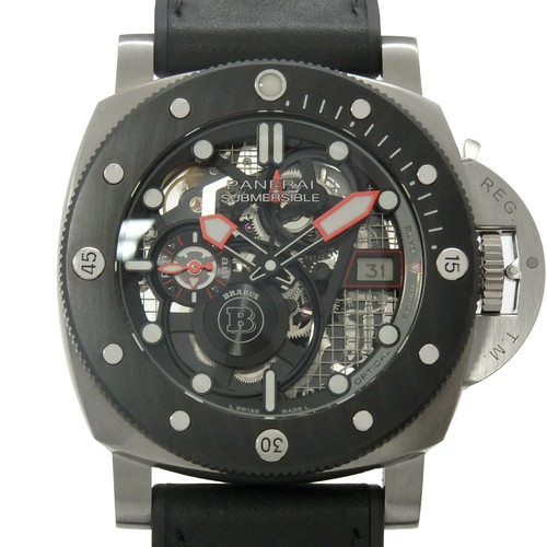 PANERAI Panerai Submersible S Brabus PAM01403 Men's Used Watch...