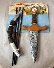 Disney Store PETER PAN Arrows, Dagger Compass Accessory Toy Set NEW