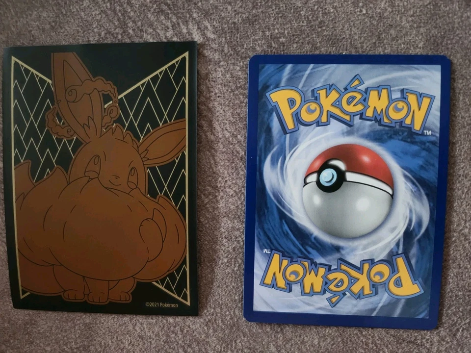 Pokemon Promo Evoli V SWSH 065 SWSH Black Star  - Eevee  italienisch Karte NM - Bild 3 von 4