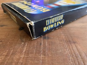 NES Nintendo Championship Bowling Complete In Box  (No Poster)  Good Condition