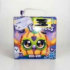 Furby Furblets Boo-kin Mini Pumpkin New In Box. Classic Toys. Cute Hasbro