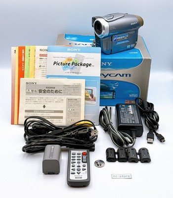 Sony Handycam DCR-DVD403 Silver 3MP DVD Video Camcorder Japanese