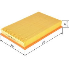 Bosch 1 457 433 087 Luftfilter für OPEL VECTRA B J96 Staubpartikelfilter