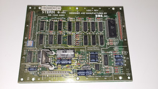 1980 Stern Arcade SB-1000 A665 circuit board Untested AS IS Berzerk / Frenzy