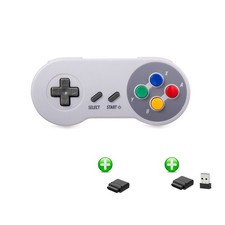 Wireless SNES Controller Compatible with Original SNES/SFC Super Nintendo SNES