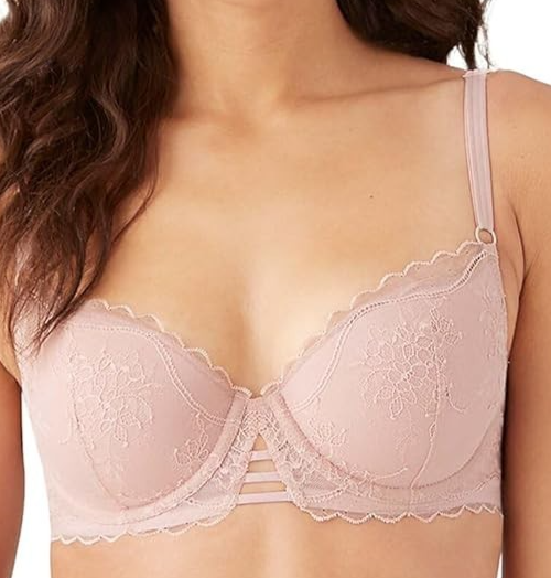 32C b.tempt'd 953284 No Strings Attached Underwire Balconette T‑Shirt Bra Blush