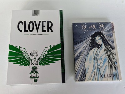 Clover & Shirahime-Syo Hardcover manga Lot by Clamp English 