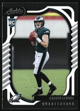 2022 Panini Absolute Carson Strong Rookie Philadelphia Eagles #111