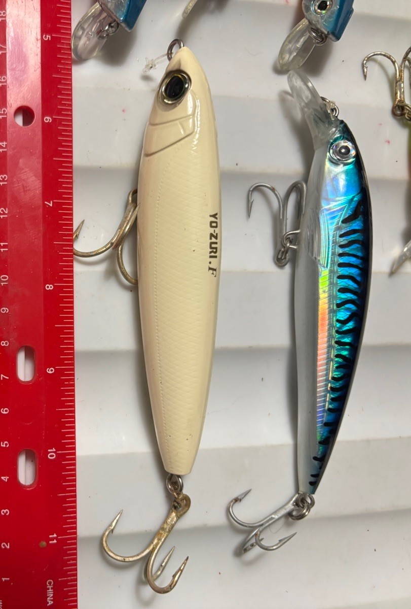 6 Saltwater Lures Trolling 1 Rapala X-Rap Sxr 14 Yo-Zuri Top Notch Ozark Trails - Image 3
