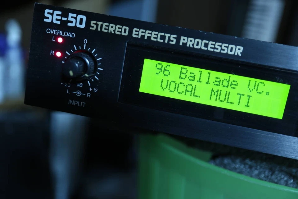 Vintage BOSS SE-50 Guitar Effects Processor Showa Era Japan Serviced w/ Adapter - Image 4 of 4