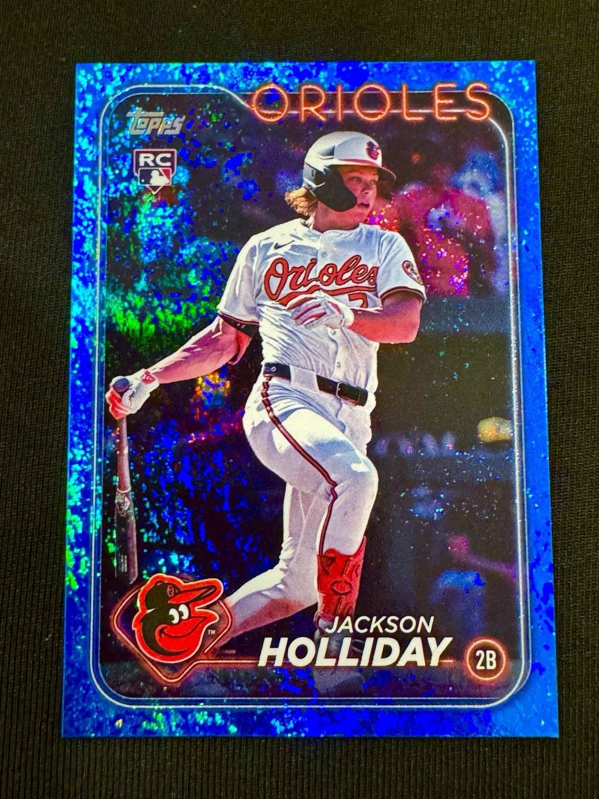 2024 Topps Update Series - Jackson Holliday #US50 Blue Foilboard/999 (RC)