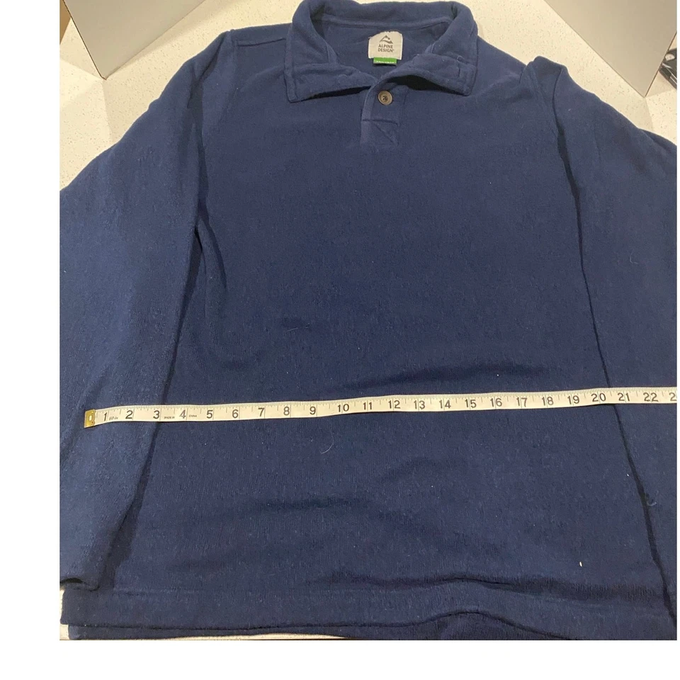 Alpine Design Men's Sweater Blue Navy size XXL  - Image 3 of 4