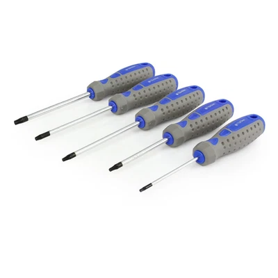 Jeu De Tournevis Torx 5 Pièces CrV En Acier Magnétique T10-15-20-25-30 M003 - Photo 1/4