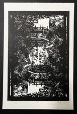 Phish Tower Jam Reverse Isadora Bullock Signed Numbered /15 Print Poster